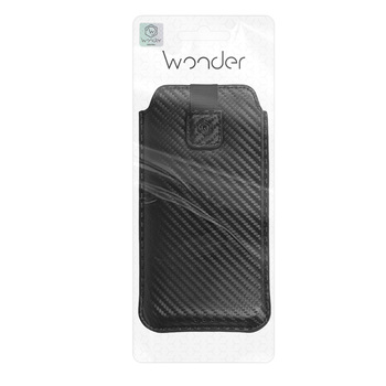 Wonder CARBON Case (Size XL) for Iphone 15/15 Pro/Iphone 16/16 Pro/Samsung S24/S24 Plus/S25/S25 Plus/A53/A55 5G BLACK