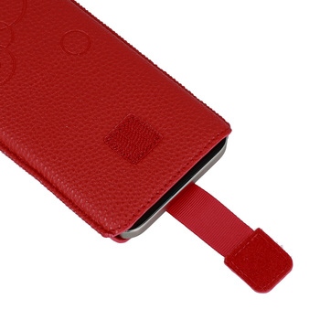 Kieszonka WONDER Deko (ROZMIAR XXL) do Samsung S25 Ultra/S24 Ultra/M35/M23/A16 5G/Xiaomi Redmi 14C czerwona