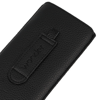 Kieszonka WONDER Deko (ROZMIAR L) do Iphone 13 Mini/12 Mini/SE 2020/2022/7/8 czarna