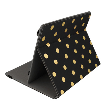Wonder Canvas Tablet Case 13 cali groszki złote