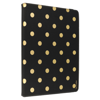 Wonder Canvas Tablet Case 13 cali groszki złote