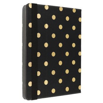 Wonder Canvas Tablet Case 13 cali groszki złote