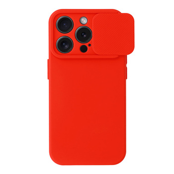 Camshield Soft do Iphone 15 Pro Czerwony