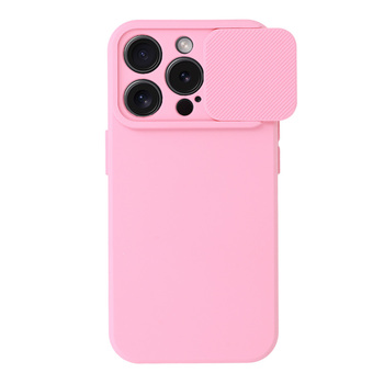 Camshield Soft do Iphone 15 Pro Max Jasnoróżowy