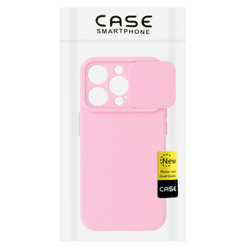 Camshield Soft do Iphone 15 Pro Max Jasnoróżowy