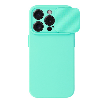 Camshield Soft do Iphone 15 Pro Max Miętowy
