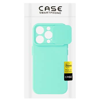 Camshield Soft do Iphone 15 Pro Max Miętowy