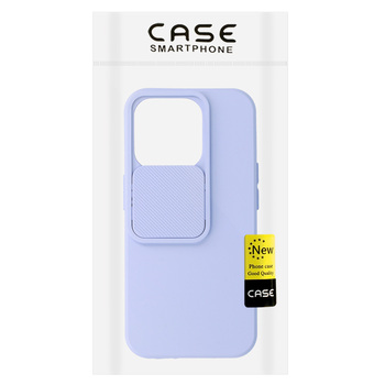 Camshield Soft do Iphone 15 Pro Max Jasnofioletowy
