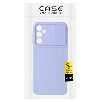 Camshield Soft do Samsung Galaxy A14 4G/5G Jasnofioletowy