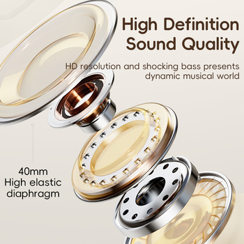 Rock Headphones O3 ANC bluetooth beige