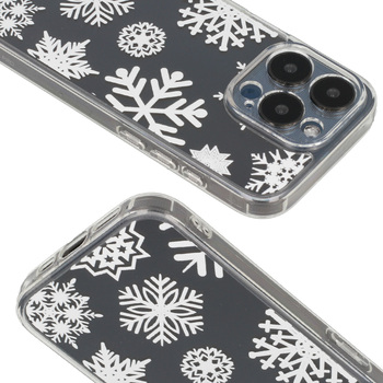 TEL PROTECT Christmas Clear Case do Iphone 13 Pro Wzór 4