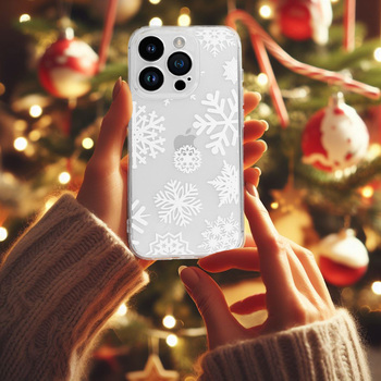 TEL PROTECT Christmas Clear Case do Iphone 14 Pro Wzór 4