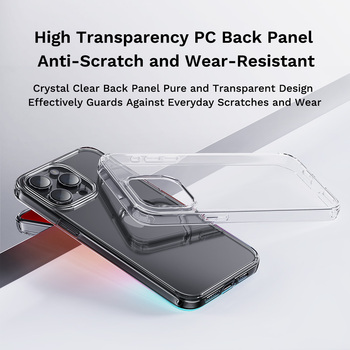 Rock Pure Series Case for Iphone 16 transparent