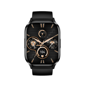 Blavec Smartwatch W-18 Hellia HD AMOLED Voice Call (SWW18-B) czarny