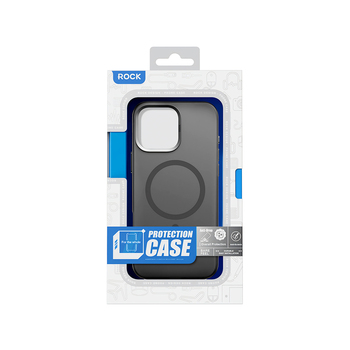 Rock Etui Matte Series Magnetic do Iphone 16 Pro Max czarne