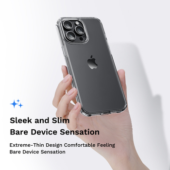 Rock Pure Series Case for Iphone 15 Pro transparent