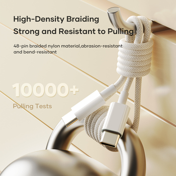 Rock Cable Z20 - Type C to Type C - PD 60W 3A 1 metre white
