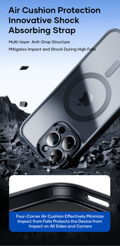 Rock Etui Guard Touch Matte Series Magnetic do Iphone 15 Plus białe