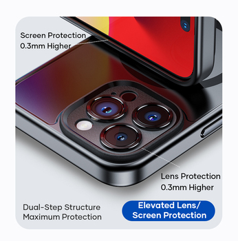 Rock Etui Guard Touch Matte Series Magnetic do Iphone 15 Plus czarne