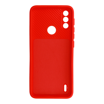 Camshield Soft for Motorola Moto E7 Power/E7i Power Red