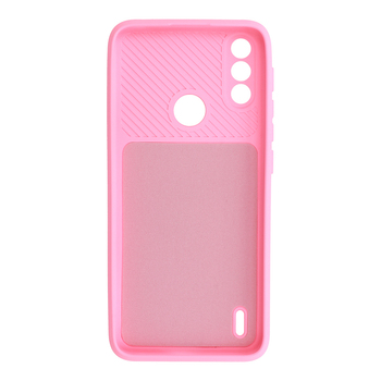 Camshield Soft do Motorola Moto E7 Power/E7i Power Jasnoróżowy