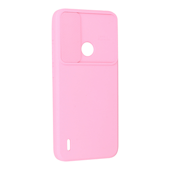 Camshield Soft do Motorola Moto E7 Power/E7i Power Jasnoróżowy