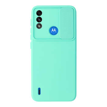 Camshield Soft do Motorola Moto E7 Power/E7i Power Miętowy