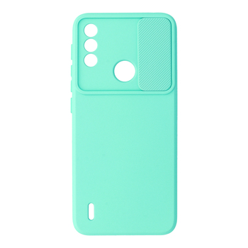 Camshield Soft do Motorola Moto E7 Power/E7i Power Miętowy