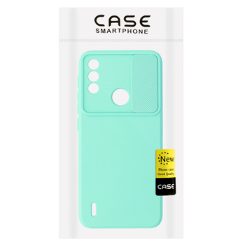 Camshield Soft do Motorola Moto E7 Power/E7i Power Miętowy