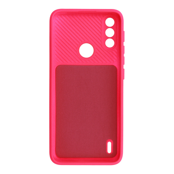 Camshield Soft do Motorola Moto E7 Power/E7i Power Różowy