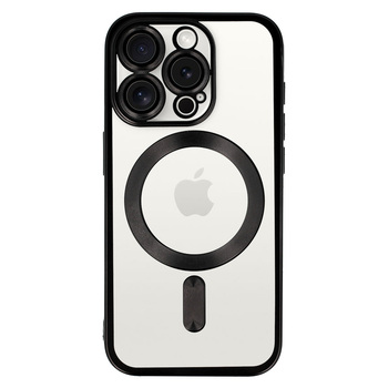 Metallic Magsafe Case for Iphone 16 Pro Max Black