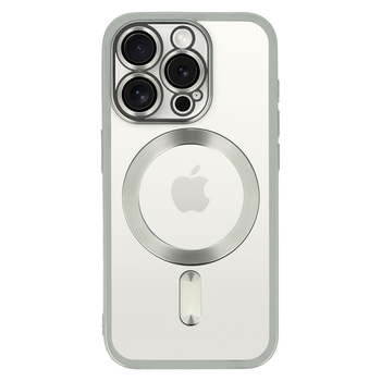 Metallic Magsafe Case do Iphone 16 Pro Max Srebrny