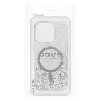 Tel Protect Moonlite Magsafe Case do Iphone 13 Pro srebrny clear