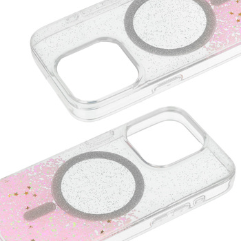 Tel Protect Moonlite Magsafe Case do Iphone 14 Pro Max różowy clear