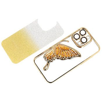 Tel Protect Butterfly Water Case for Iphone 13 Pro Max gold