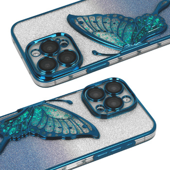 Tel Protect Butterfly Water Case do Iphone 13 Pro niebieski