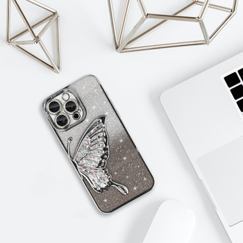 Tel Protect Butterfly Water Case for Iphone 13 silver