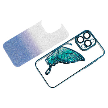 Tel Protect Butterfly Water Case do Iphone 15 Pro niebieski