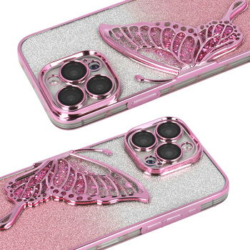 Tel Protect Butterfly Water Case do Iphone 16 Pro Max różowy