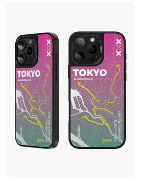 Benks Dynamic City Tokyo Case for Iphone 16