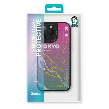 Benks Dynamic City Tokyo Case for Iphone 16 Plus