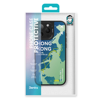 Benks Dynamic City Hong Kong Case for Iphone 16 Pro