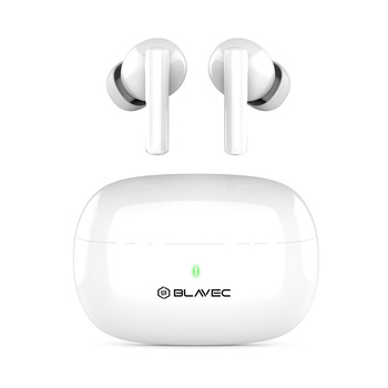 Blavec Słuchawki Bluetooth TWS BW-01 Pure (BW01-W) białe