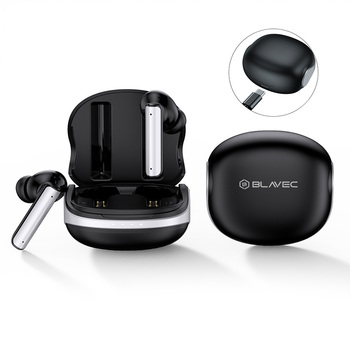 Blavec Słuchawki Bluetooth TWS BW-03 Infinity Pro ANC+ENC (BW03IP-B) czarne