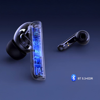 Blavec Słuchawki Bluetooth TWS BW-03 Infinity Pro ANC+ENC (BW03IP-B) czarne