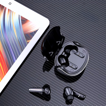 Blavec Słuchawki Bluetooth TWS BW-03 Infinity Pro ANC+ENC (BW03IP-B) czarne