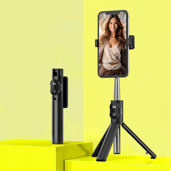 Blavec Selfie Stick Coco P-02 tripod + pilot 0,7 metra (SSCP02-TRB07) czarny