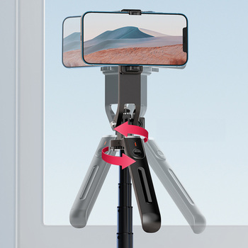 Blavec Selfie Stick Aluminium Fusion P-09 tripod + pilot 1,8 metra (SSFP09-TRB18) czarny