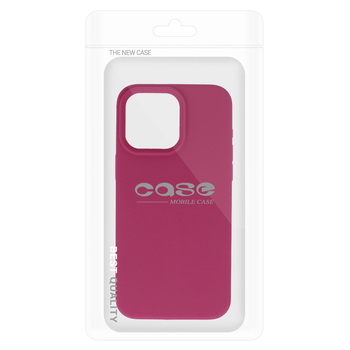 Silicone Lite Case do Samsung Galaxy S25 malinowy