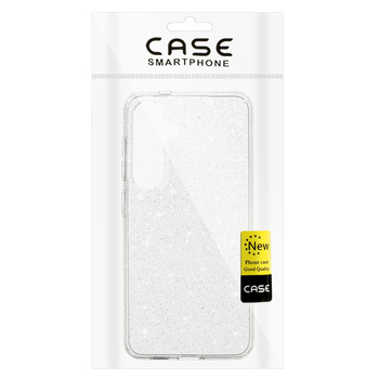 Crystal Glitter Case for Samsung Galaxy S24 FE Silver